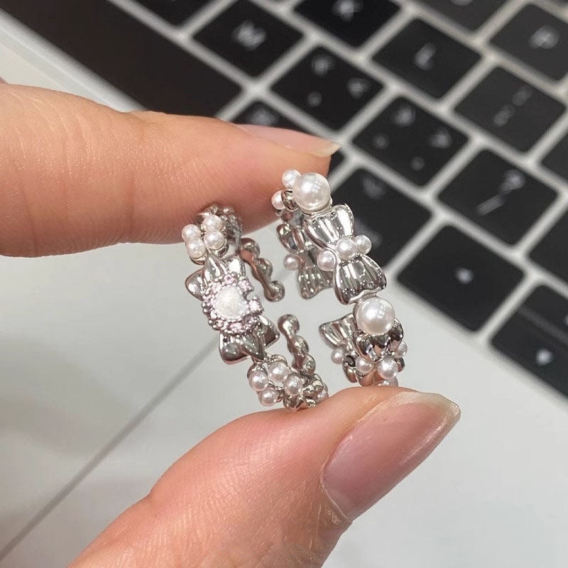 Sweet Bow Knot Ring For Women